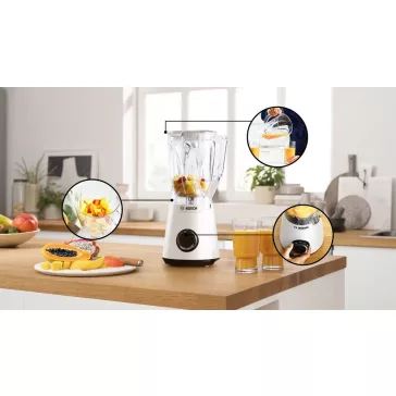 BOSCH MMB6141W Serie|4 Turmix | VitaPower | 1200 W | Fehér
