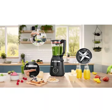   BOSCH MMB6652B VitaPower Serie|6 turmixgép | 1800 W | 6 automata program | fekete
