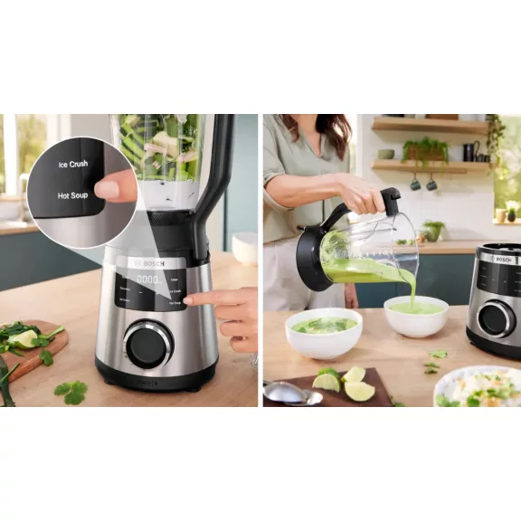 BOSCH MMB6762M VitaPower Serie|6 turmixgép | 1800 W | 6 automata program | időzítő | fekete