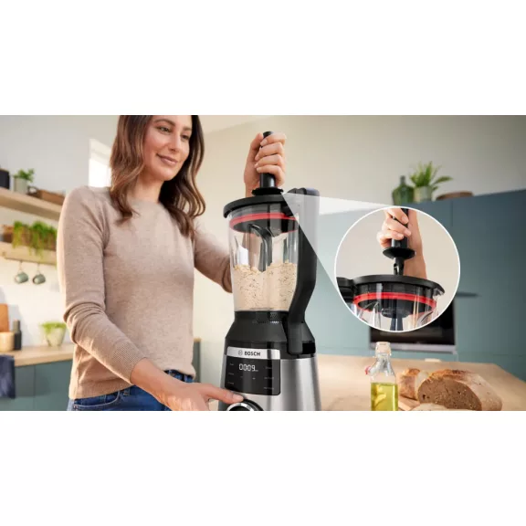 BOSCH MMB6762M VitaPower Serie|6 turmixgép | 1800 W | 6 automata program | időzítő | fekete