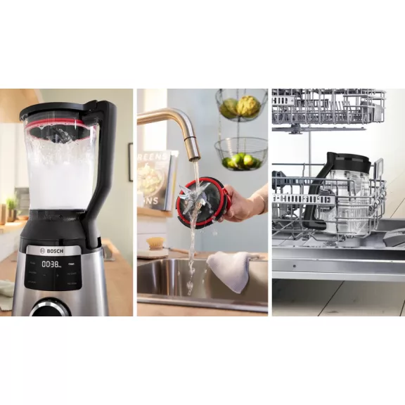 BOSCH MMB6762M VitaPower Serie|6 turmixgép | 1800 W | 6 automata program | időzítő | fekete