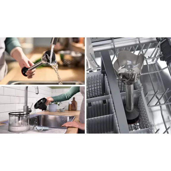 BOSCH MSM6M633 Serie|6 Botmixer | ErgoMaster | 1000 W | Nemesacél/fekete