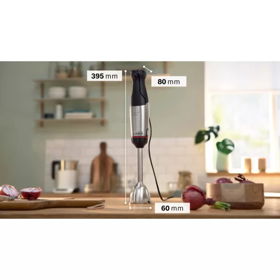 BOSCH MSM6M673 Serie|6 Botmixer | ErgoMaster | 1000 W | Nemesacél/fekete