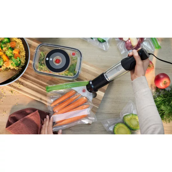BOSCH MSM6M673 Serie|6 Botmixer | ErgoMaster | 1000 W | Nemesacél/fekete