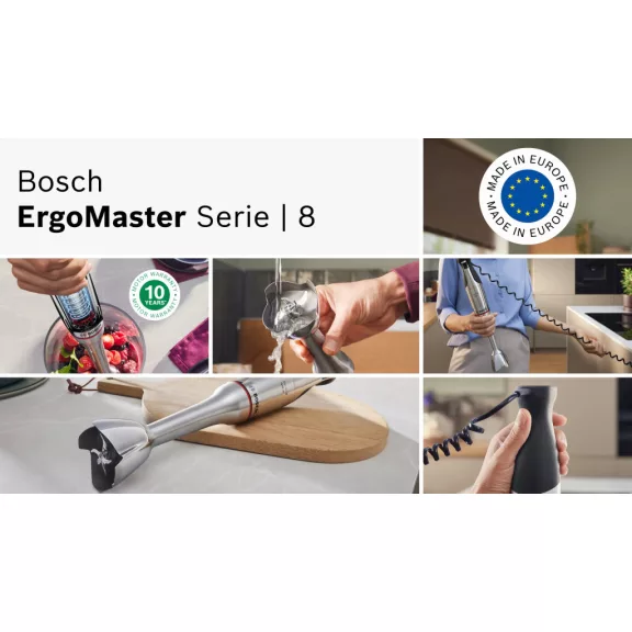 BOSCH MSM8M950 Serie|4 Botmixer | 1500 W | Nemesacél