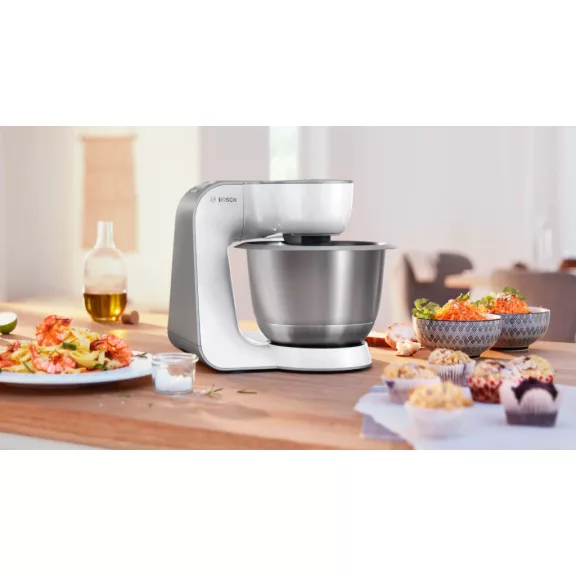 BOSCH MUM58251 Konyhai robotgép | MUM5 | 1000 W | Fehér/ezüst