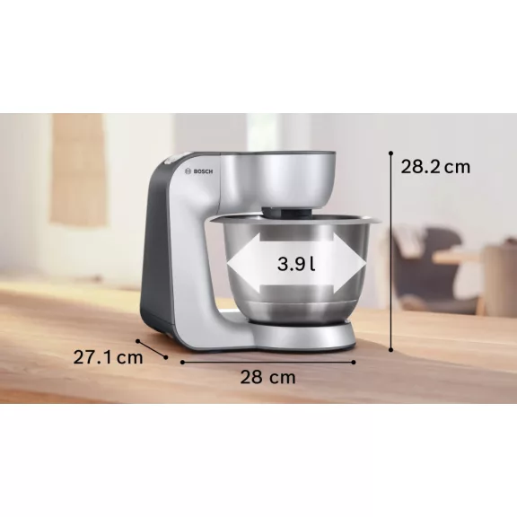 BOSCH MUM58251 Konyhai robotgép | MUM5 | 1000 W | Fehér/ezüst