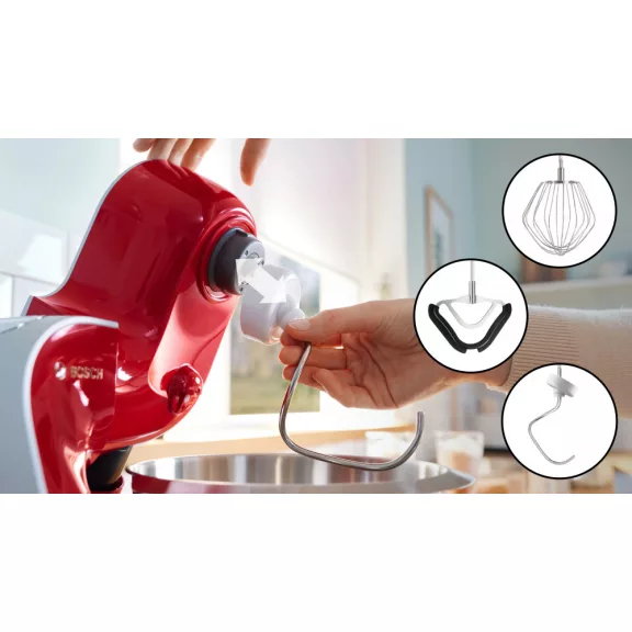 BOSCH MUM5X720 Konyhai robotgép | MUM5 | 1000 W | Vörös