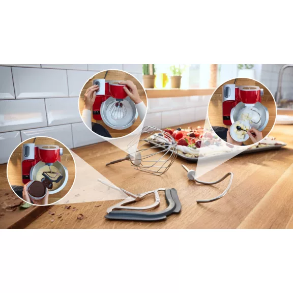 BOSCH MUM5X720 Konyhai robotgép | MUM5 | 1000 W | Vörös
