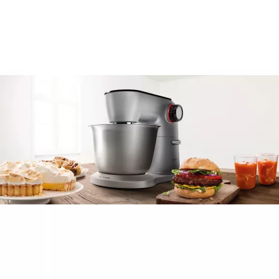 BOSCH MUM9B34S27 Konyhai robotgép | OptiMUM | 1400 W | Ezüst/fekete