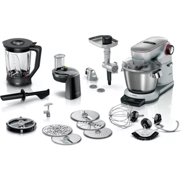   BOSCH MUM9BX5S61 Konyhai robotgép | OptiMUM | 1500 W | Ezüst/fekete