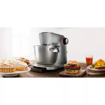   BOSCH MUM9BX5S61 Konyhai robotgép | OptiMUM | 1500 W | Ezüst/fekete