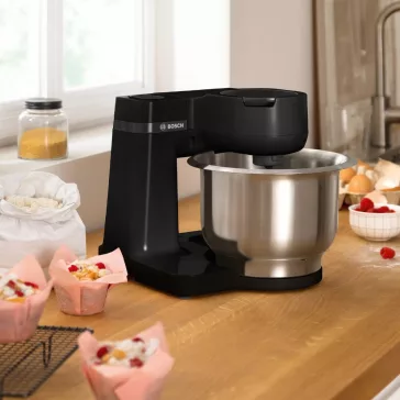   BOSCH MUMS2EB01 Konyhai robotgép | MUM Serie 2 | 700 W | Fekete/fekete