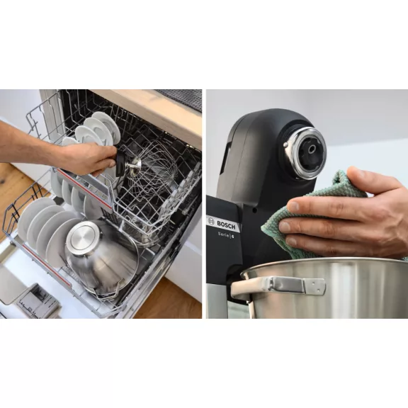 BOSCH MUMS6ZS17 Serie|6 Konyhai robotgép | MUM | 1600 W | Fekete/inox
