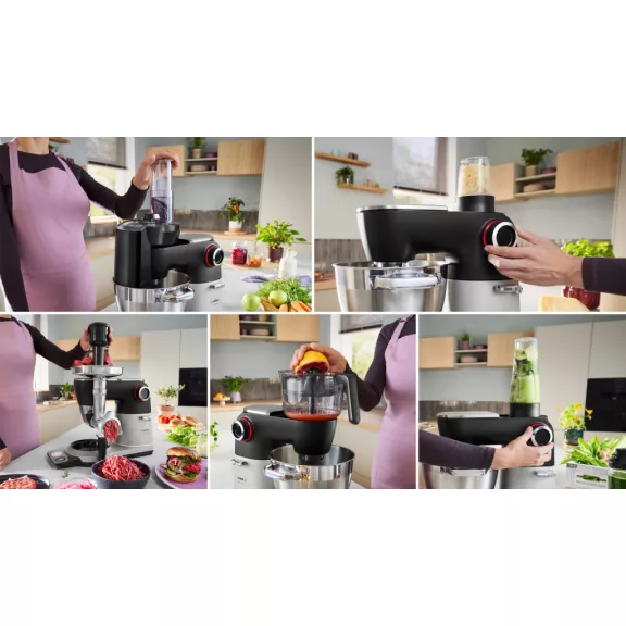 BOSCH MUMS8ZS60 Serie|8 Konyhai robotgép | MUM | 1800 W | Fekete/inox