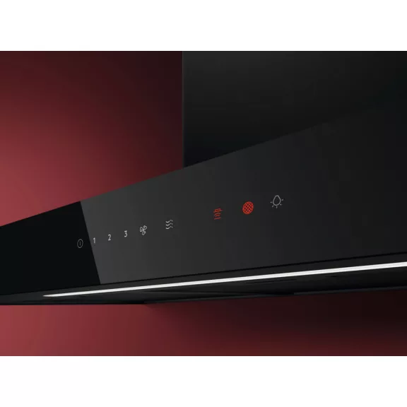 AEG NDB6761HB Beépíthető fali kürtős páraelszívó | 60cm | Fekete
