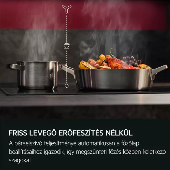 AEG NDB6761HB Beépíthető fali kürtős páraelszívó | 60cm | Fekete