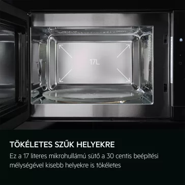 AEG NMB6S171SB Beépíthető mikrohullámú sütő | Fekete