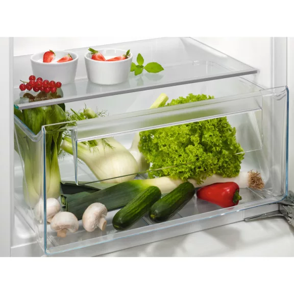 AEG NSK5O121ES Beépíthető hűtőszekrény | OptiSpace | 208 l | 122.5 cm magas | 56 cm széles