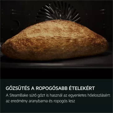   AEG OA5CB31SM SteamBake/SurroundCook Beépíthető Gőzsütő | Inox