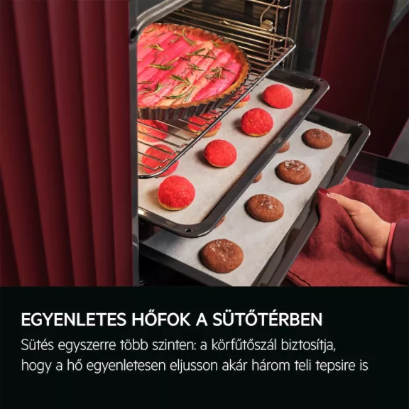 AEG OA5CB31SM SteamBake/SurroundCook Beépíthető Gőzsütő | Inox