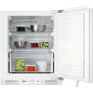   AEG OAB7N82EF Beépíthető fagyasztószekrény | No Frost | 85 l | Fehér | 82 cm