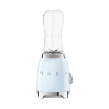   SMEG KOMPAKT TURMIXGÉP, retro, világoskék - Extra palackkal