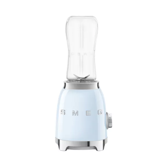 SMEG KOMPAKT TURMIXGÉP, retro, világoskék - Extra palackkal