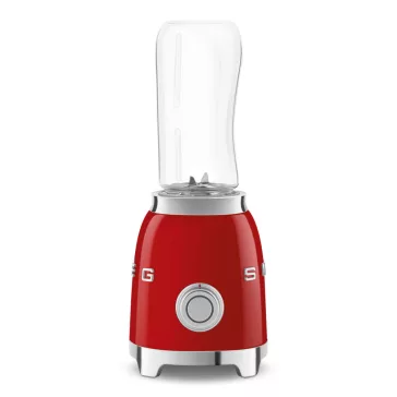 SMEG KOMPAKT TURMIXGÉP, retro, piros - Extra palackkal