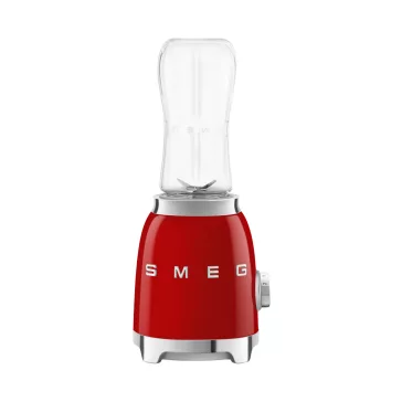 SMEG KOMPAKT TURMIXGÉP, retro, piros - Extra palackkal