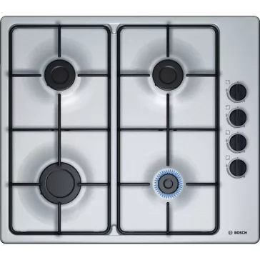   BOSCH PBP6B5B80H Serie|2 Beépíthető gázfőzőlap | 60 cm | Nemesacél