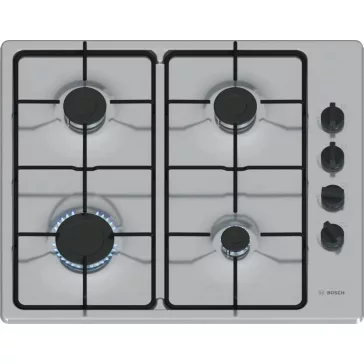   BOSCH PBP6B5K80H Serie|2 Beépíthető gázfőzőlap | 60 cm | nemesacél