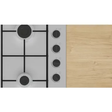   BOSCH PBP6B5K80H Serie|2 Beépíthető gázfőzőlap | 60 cm | nemesacél