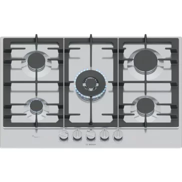   BOSCH PCQ7A5I90 Serie|6 Beépíthető gázfőzőlap | 75 cm | Nemesacél