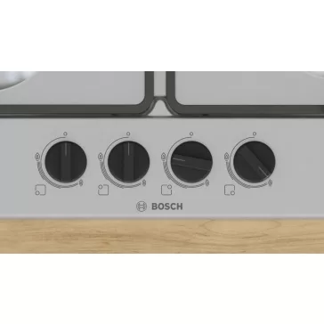  BOSCH PGH6B5K60 Serie|4 Beépíthető gázfőzőlap | 60 cm | Nemesacél