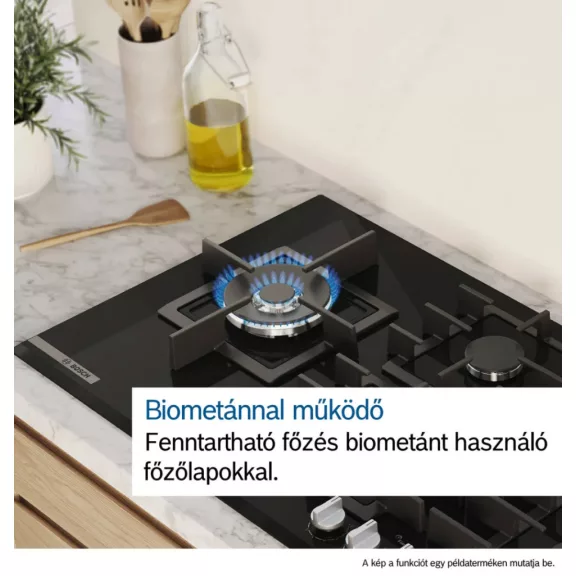 BOSCH PGH6B5K60 Serie|4 Beépíthető gázfőzőlap | 60 cm | Nemesacél
