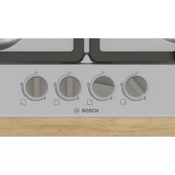 BOSCH PGH6B5K90 Serie|4 Beépíthető gázfőzőlap | 60 cm | Nemesacél