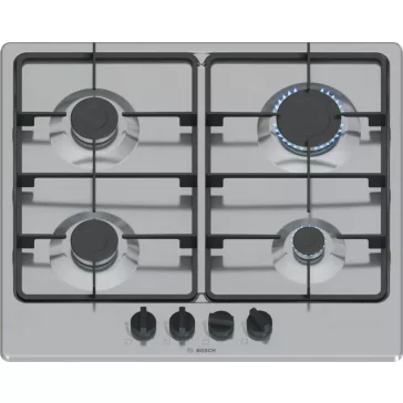   BOSCH PGP6B5K60 Serie|4 Beépíthető gázfőzőlap | 60 cm | nemesacél