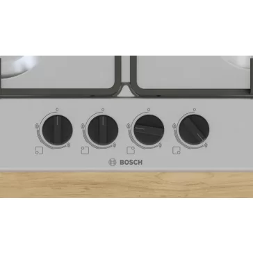   BOSCH PGP6B5K60 Serie|4 Beépíthető gázfőzőlap | 60 cm | nemesacél