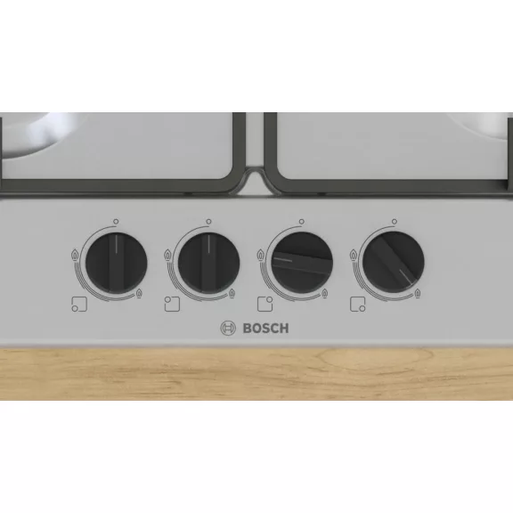 BOSCH PGP6B5K60 Serie|4 Beépíthető gázfőzőlap | 60 cm | nemesacél