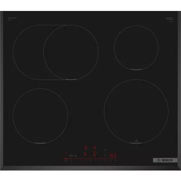   BOSCH PIF651HC1E Serie|6 Beépíthető indukciós főzőlap | 60cm | Fekete