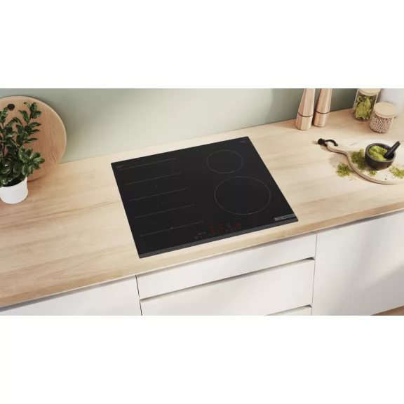 BOSCH PIX631HC1E Serie|6 Beépíthető indukciós főzőlap | Fekete