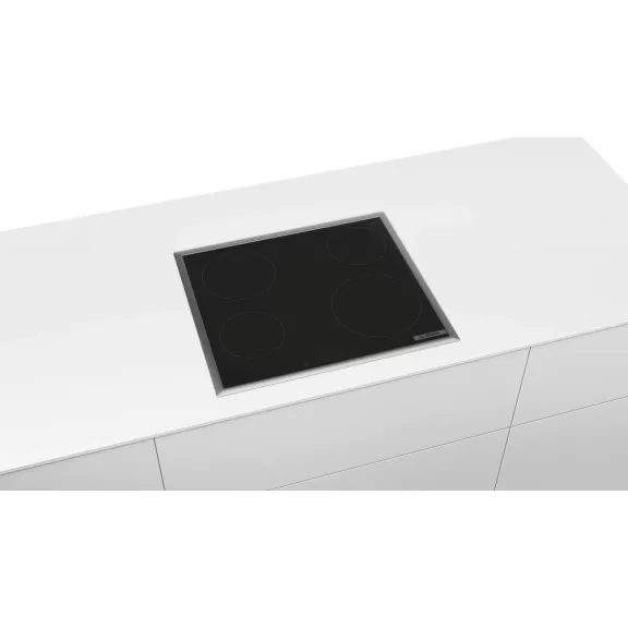 BOSCH PKE645BA2E Serie|4 Beépíthető kerámia főzőlap | Fekete