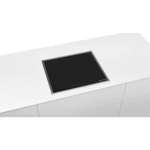 BOSCH PKN645FP2E Serie|6 Beépíthető kerámia főzőlap | Fekete