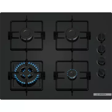   BOSCH POH6B6K30 Serie|2 Beépíthető gázfőzőlap Fekete | 60 cm