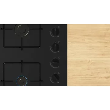   BOSCH POH6B6K30 Serie|2 Beépíthető gázfőzőlap Fekete | 60 cm