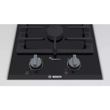   BOSCH PRB3A6D70 Serie|8 Beépíthető domino gázfőzőlap | FlameSelect | Extended FlexZone | 30 cm | Fekete