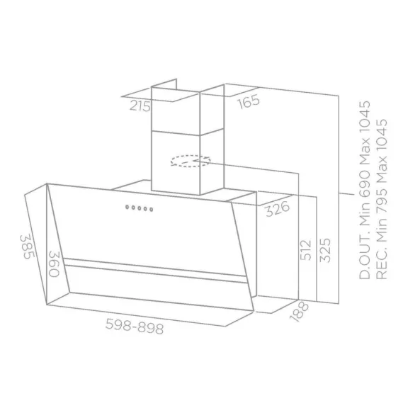 TURBOAIR - Páraelszívó KITTY WH/A/60