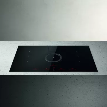   ELICA NIKOLATESLA SWITCH BL/F/83 páraelszívóval integrált ind. főzőlap,83 cm,IEC turbo: 630 m3/h,belső keringetés,fekete