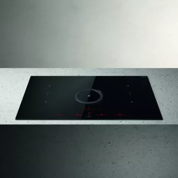   ELICA NIKOLATESLA SWITCH BL/A/83 páraelszívóval integrált ind. főzőlap,83 cm,IEC turbo: 630 m3/h,külső kivezetés,fekete
